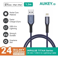 [Original 100%] Kabel Charger Iphone Aukey Cb-Akl1 Mfi Usb A To