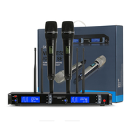 Sennheiserไมโครโฟน SKM9000 สำหรับร้องเพลงที่มีความละเอียดสูงพิเศษของ  มีฟีเจอร์การสแกนอินฟราเรดและไม