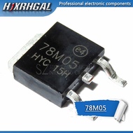 10pcs L78M05CDT TO252 L78M05 TO-252 78M05 POSITIVE VOLTAGE REGULATORS