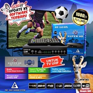 Stb tv box digital tv SUPER HD 168 GOL Kijang setopbox superhd dengan ANTENA digital UHF Upgrade Software SW