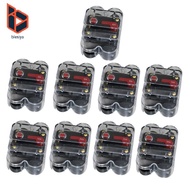 [Blesiya] CAR STEREO AUDIO 12V CIRCUIT BREAKER FUSE INLINE FITS 4 8 GAUGE WIRE 40A AMP