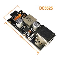 diymore อะแดปเตอร์ชาร์จเร็ว3.1 QC3 65W 8 ~ 30V DC ไปยัง USB ประเภท C PD