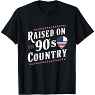 Raised On 90'S Country Nostalgia 90S Country Music T-Shirt