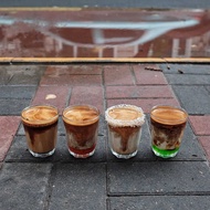 Ins Style Coffee Cup Dirty Cup Cold Brew Cup Iced American Coffee Glass Cup Australian White Cup Lat