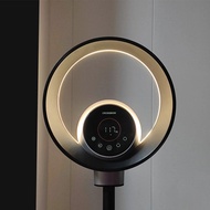 &H Hot selling Oem Odm Night Light Smart Tuya Remote Control Leafless Bladeless Standing Fan With Ai