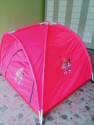 promo tenda anak|Promo tenda mainan anak|tenda karakter perempuan pink|ukuran 100cm,