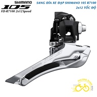 Disc shifter (Front shifter) SHIMANO 105 FD R7100 2x12 Speed bicycle - Genuine