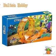 Baltan Toy HM6 Compatible with City/Smashing Chimpanzee Stunt Loop/60338 EC2