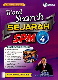 BUKU RUJUKAN ( 2026 ) : SIRI SEJARAHKU OHSEM WORD SEARCH SEJARAH SPM TINGKATAN 4