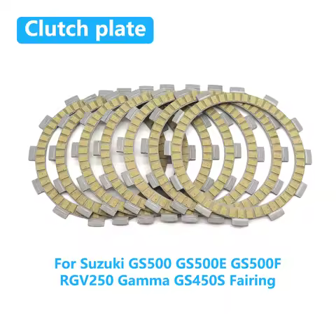 For Suzuki GS500 GS500E GS500F RGV250 Gamma GS450S Fairing GS 450E 450T Motorcycle Clutch Friction D