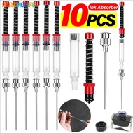 Simple Durable School Office Pen Ink Assist Adding Tool- Bottled Cartridge Ink Syringes- Fountain Pe