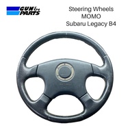 Steer Steering Wheels Momo Subaru Legacy B4 Sparepart Mobil Copotan Original