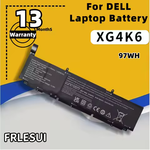 FRLESUI XG4K6 Laptop Battery For Dell XPS 17 9700 9710 Precision 5750 Series Notebook 3324J 5XJ6R 01