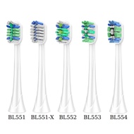 P- 4 Pcs/Pack Electric Toothbrush Replacement Heads Dupont Bristles Nozzles Tooth Brush Head For Philips HX3/6/9 Series
