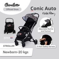 COCOLATTE | KEITH HARING Conic Auto Black Stroller