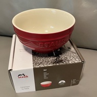 Staub Ceramic 12cm Dia Bowl , Red