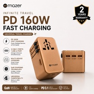 Mazer Infinite Travel PD160W GaN Universal Travel Charger