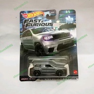 Hotwheels Premium Jeep Grand Cherokee Trackhawk Fast and Furious