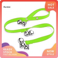 RAN Pet Dog Doorbell Adjustable Rope Housetraining Communicate Clicker with 7 Bells