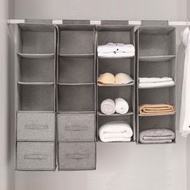 新款多層收納衣物防塵掛袋【S size・三層】衣櫃懸掛式衣物手袋雜物收納整理掛袋