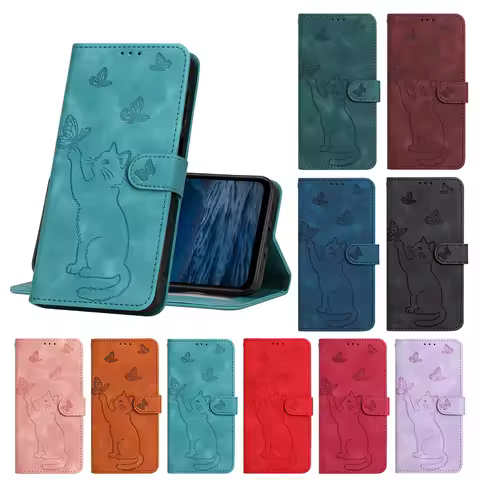 Card Slots Wallet Case For Xiaomi 17T 17 15T Poco F8 Ultra Redmi Note 15 15C K80 K90 Pro Max Cute De