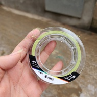 Dù câu cá Lure X12 cuộn 100 m mềmmịn độ tải cao- dù màu xanh