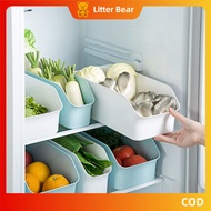 Bin Organizer Plastic Box Container for Food, Vegetables, and Spices Kitchen Rack Kitchen Organizer 