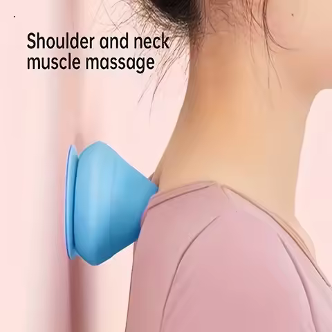 Adsorption Type Fascia Ball Massage Cone Plantar Lumbar Back Shoulder and Neck Whole Body Meridian P