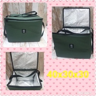 Go Food Go Send Aluminum Bag Premium Jumbo Cooler Bag Lunch Bag/