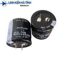 3 pieces Capacitor 450V 220uf power capacitor 220uf 450V size 30x30mm - TA2