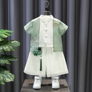 Children Baby Ancient Hanfu Boy Boy High-End Chinese Handsome Chinese Set