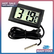  Indoor Outdoor Fridge LCD Digital Thermometer Probe Sensor Temperature Meter