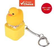 Rechargeable Mechanical Keyboard Switches Tester Keychains Speaker Sample Duck