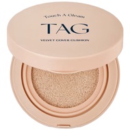 TAG Velvet Cover Cushion Nude Light 15g Soft Matte Cushion Foundation 2pcs