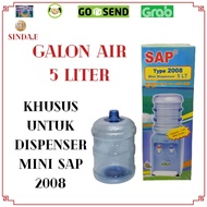 Galon Mini Dispenser 5 liter SAP,Galon Air Mini 5 liter