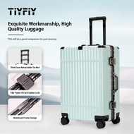 🎁Free luggage cover🎁 TIYFIY Travel Luggage Bag Aluminum Frame Luggage 20/24/28 Inch Travel Suitcase 