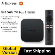 Global Version  Mi TV Box S 2Nd Gen 4K Ultra HD BT5.2 2GB 8GB Google TV Google Assistant Smart TV Box