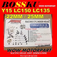 Y15 RACING HEAD SET 22MM 25MM LC150 RACING HEAD 22 MM 25 MM LC135 HEAD RACING 22MM 25MM SUPER HEAD R