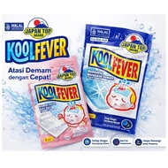 Fever relief compress, fever reliever, KOOLFEVER cooling gel pad,/ bye bye fever,/, children's fever