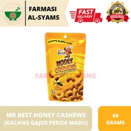 MR BEST HONEY CASHEWS (KACANG GAJUS PERISA MADU) 60G
