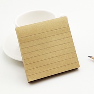Gratis Ongkir - Sticker Notes Catatan Mini / Sticky Note Memo Kraft Paper