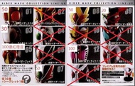 Bandai 幪面超人頭像 假面騎士頭像 Rider Mask Collection Line-up Part 8