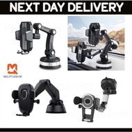 【MQLITTLESHOP】Car Console Suction Cup Mount Phone Holder CAR HANDPHONE STAND STABLE