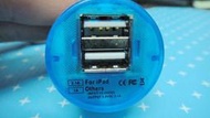 必客喜3C~iPad/iPhone/iPod 雙孔車充 5V 2.1A &amp; 1A 迷你車充 車載充電器 USB車充