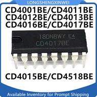【Shop the Look】 1PCS CD4017BE 4001 4011 4012 4013 4015 4016 4518 DIP-14 16 Logic Chip Bidirectional 