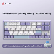 Ajazz Ak870 Plus Wireless Mechanical Keyboard 87 Keys Three-Mode Hot-Swappable Gaming Keyboard With