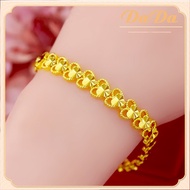 916 Gold Bracelet can be used as a pawn for women. 916 gold bracelet Love bracelets Peach heart brac