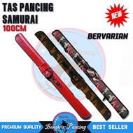 tas pedang pancing 100cm - tas pancing model samurai