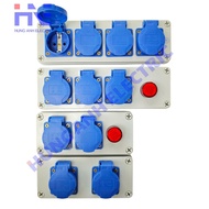 Single Phase 16A Waterproof Power Box - Type F Socket 16A 250V 4000W