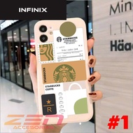 ZEN Softcase Casing Starbucks Coffee for INFINIX HOT 30 30i 20i 20S Note 12 PLAY 12i 11S NFC 11 10S 10 PLAY 9 PLAY 8